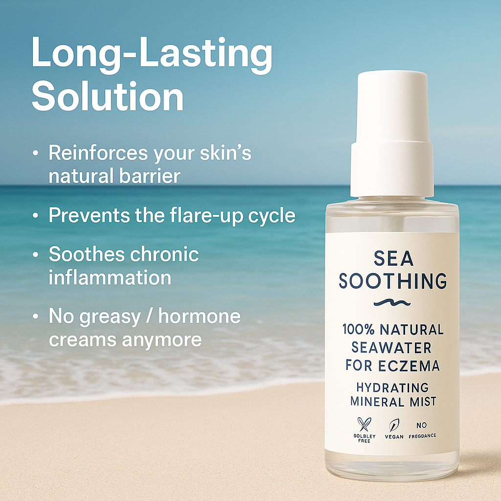 Sea Soothing - 100% Natuurlijk Zeewater tegen Eczeem